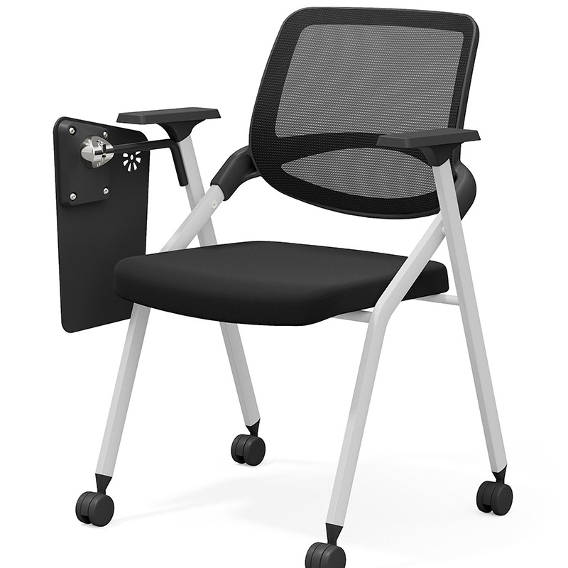 TC-610 Mobile Training Chair – Mesh Back, Flip-Up Armrests, Nesting Design | B2B Wholesale & OEM - Image 4