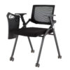 TC-804 China Foshan Office Furniture Wholesale Commercial Mesh Training Chair with Tablet Arm - Space Saving Folding Design for Conference &am Ap; Seminar Rooms - Thumbnail Image 1