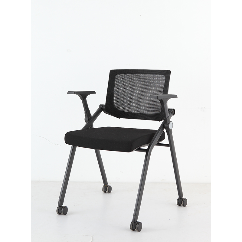 TC-804 China Foshan Office Furniture Wholesale Commercial Mesh Training Chair with Tablet Arm - Space Saving Folding Design for Conference &am Ap; Seminar Rooms - Image 3