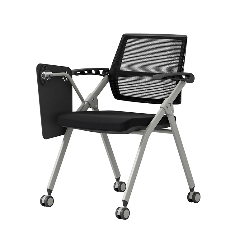 TC-824 Mobile Training Chair – Mesh Back, Casters, Wholesale from China Foshan Factory | B2B OEM & Bulk Orders - Image 4