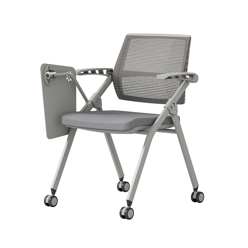 TC-824 Mobile Training Chair – Mesh Back, Casters, Wholesale from China Foshan Factory | B2B OEM & Bulk Orders - Image 3