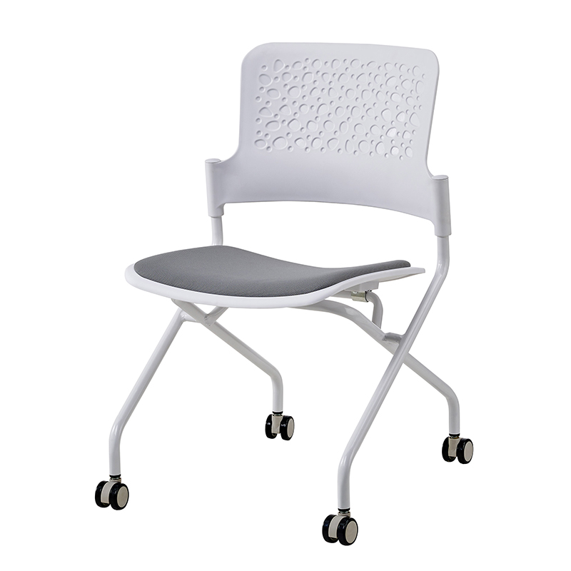 TC-830 Mobile Training Chair – Mesh Back, Casters, Wholesale from China Foshan Factory | B2B OEM & Bulk Orders - Image 5