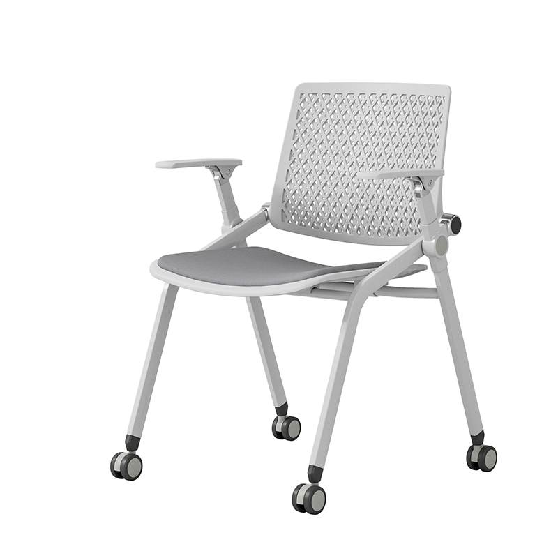 TC-834 Mobile Training Chair – Mesh Back, Casters, Wholesale from China Foshan Factory | B2B OEM & Bulk Orders - Image 7