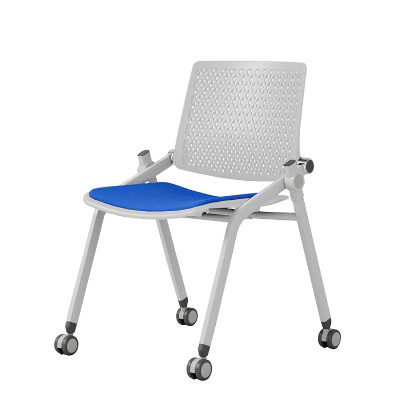 TC-834 Mobile Training Chair – Mesh Back, Casters, Wholesale from China Foshan Factory | B2B OEM & Bulk Orders - Image 10