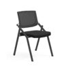TC-843 Mobile Folding Training Chair – Ergonomic Mesh Back with Foldable Seat, Optional Writing Tablet and Casters - Thumbnail Image 16