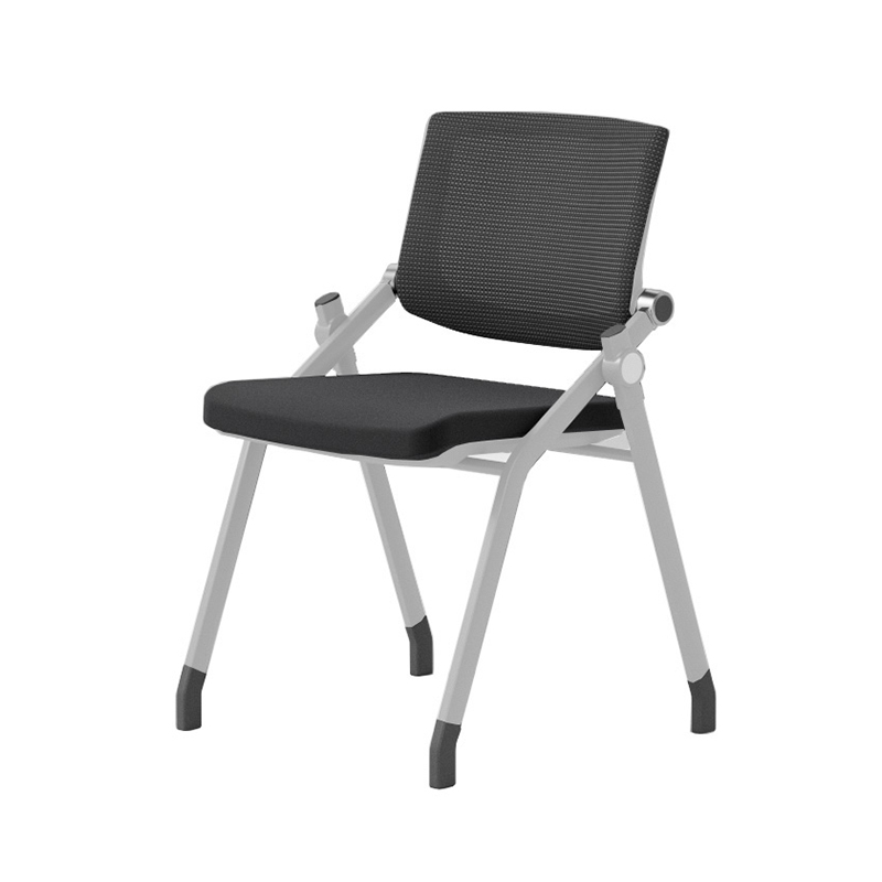 TC-844 Mobile Training Chair – Mesh Back, Flip-Up Armrests, Nesting Design for Commercial Use - Image 4