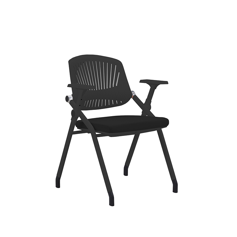 TC-846 Mobile Folding Training Chair – Ergonomic Mesh Back with Optional Writing Tablet and Casters Writing Tablet, Multiple Colors | B2B Wholesale & OEM - Image 7