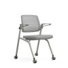 TC-850 Mobile Folding Training Chair – Mesh Back, Writing Tablet, Casters | B2B Wholesale & OEM wholesale and bulk orders accepted, factory-direct pricing, export support from China/Foshan - Thumbnail Image 6