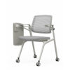 TC-850 Mobile Folding Training Chair – Mesh Back, Writing Tablet, Casters | B2B Wholesale & OEM wholesale and bulk orders accepted, factory-direct pricing, export support from China/Foshan - Thumbnail Image 4