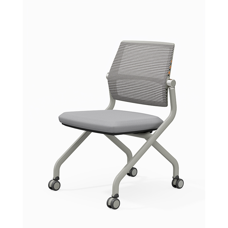TC-937 Mobile Training Chair – Mesh Back, Casters, Wholesale from China Foshan Factory | B2B OEM & Bulk Orders - Image 4