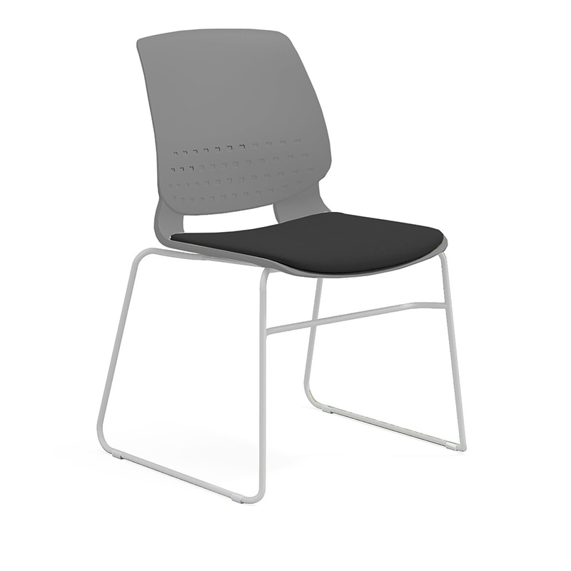 TC-971 Stackable Training Chair – Plastic Seat & Back, Wholesale from China Foshan Factory | B2B OEM & Bulk Orders - Image 3