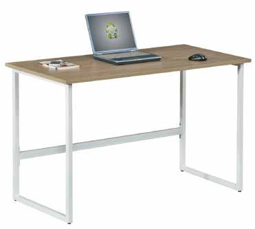 CT-3545 Computer Desk 120cm Light Oak Top