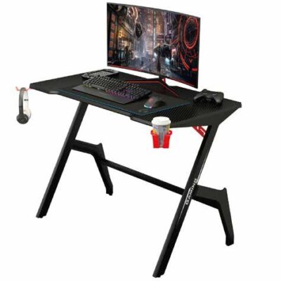 GT-007NA Gaming Desk 110cm K-Shaped Steel Frame