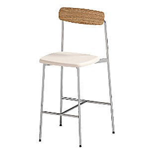 PP Plastic Bar Stool XH-8655H-65 - Foshan Bar Stool Supplier