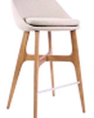 Wooden Bar Stool XH-B386-75 - Foshan Wood Bar Stool Supplier