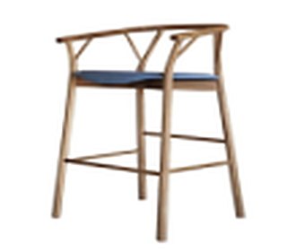 Wooden Bar Stool XH-B395-75 - Foshan Wood Bar Stool Supplier