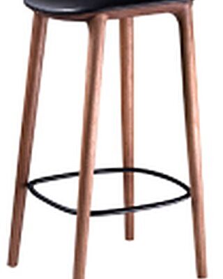 Wooden Bar Stool XH-B410-75 - Foshan Wood Bar Stool Supplier