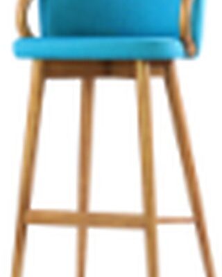 Wooden Bar Stool XH-B455-75 - Foshan Wood Bar Stool Supplier