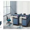 ABI-CUS128 Spray Sand Blue Aluminum Finish gallery - Ergovari