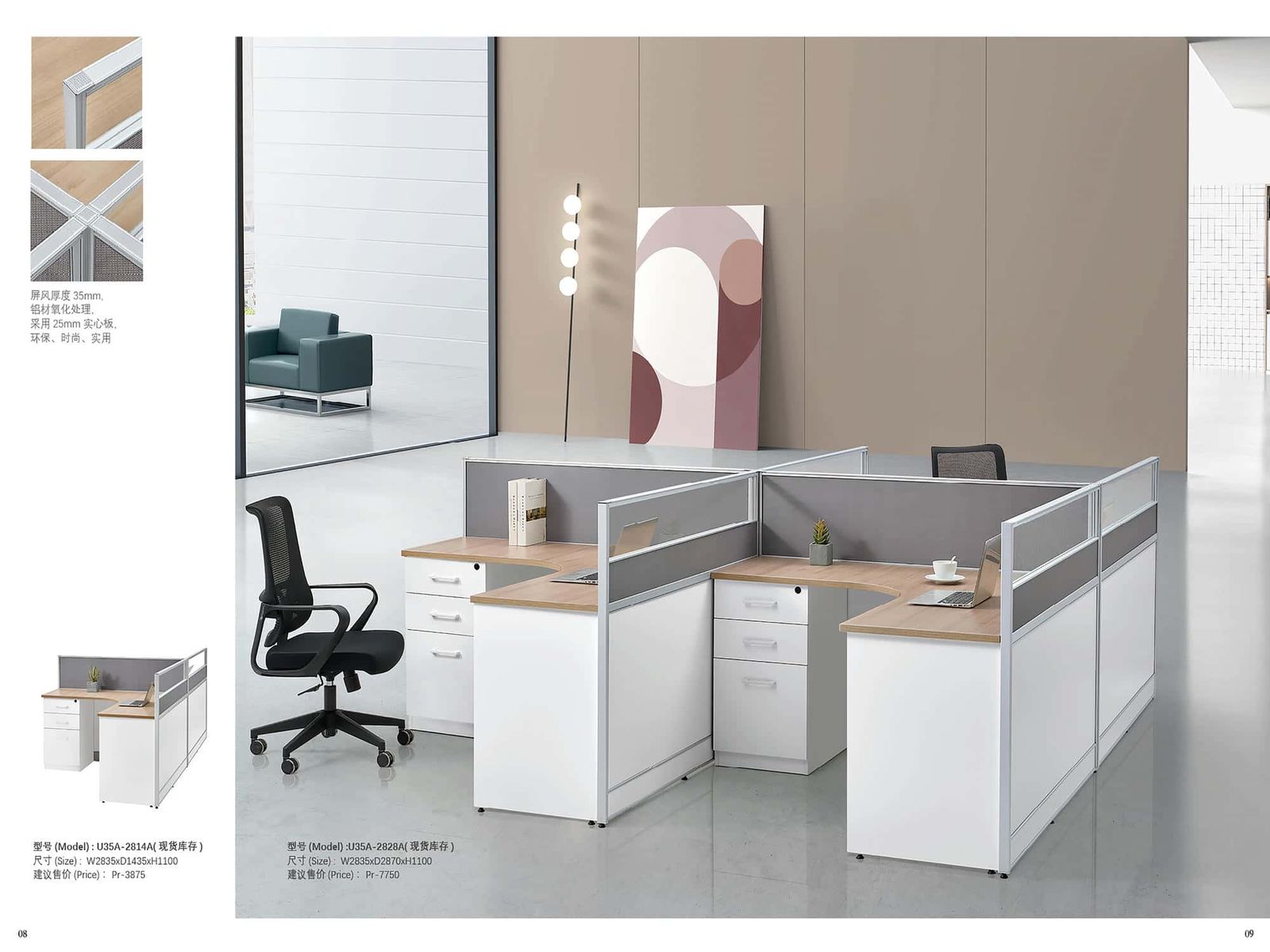 ABI-CUS131 Standard Market Partition gallery - Ergovari