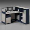 C20-1514 Modular Office Workstation Partition Desk whitebg 2 - Ergovari