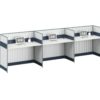 C20H Modular Office Workstation Partition Desk - Straight Desk gallery - Ergovari