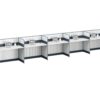 C20H Modular Office Workstation Partition Desk - Straight Desk gallery - Ergovari