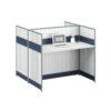 C20H Modular Office Workstation Partition Desk whitebg 2 - Ergovari