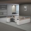 C3060A Modular Office Workstation Partition Desk scene 1 - Ergovari