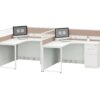C3060C Project Partition Workstation Combination - Fashion White gallery - Ergovari