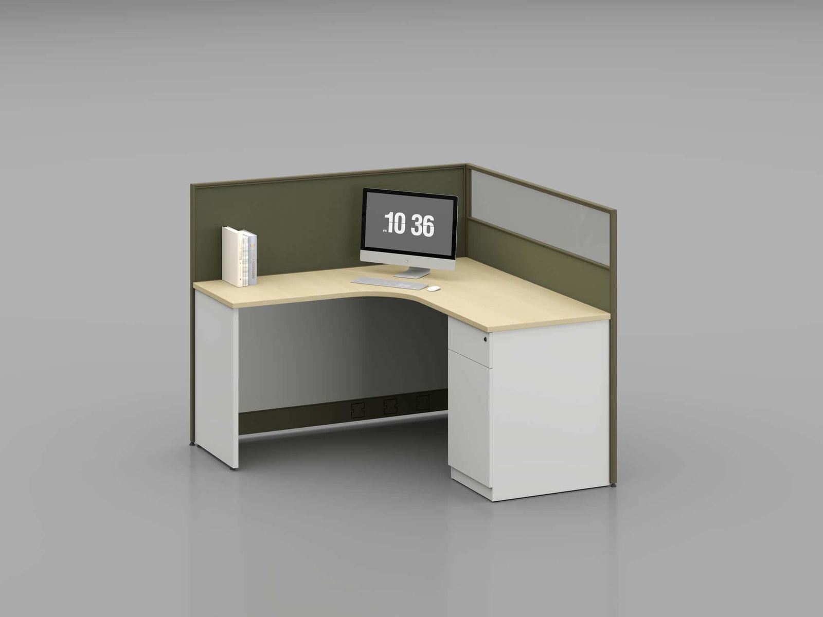 C30B Modular Office Workstation Partition Desk gallery - Ergovari