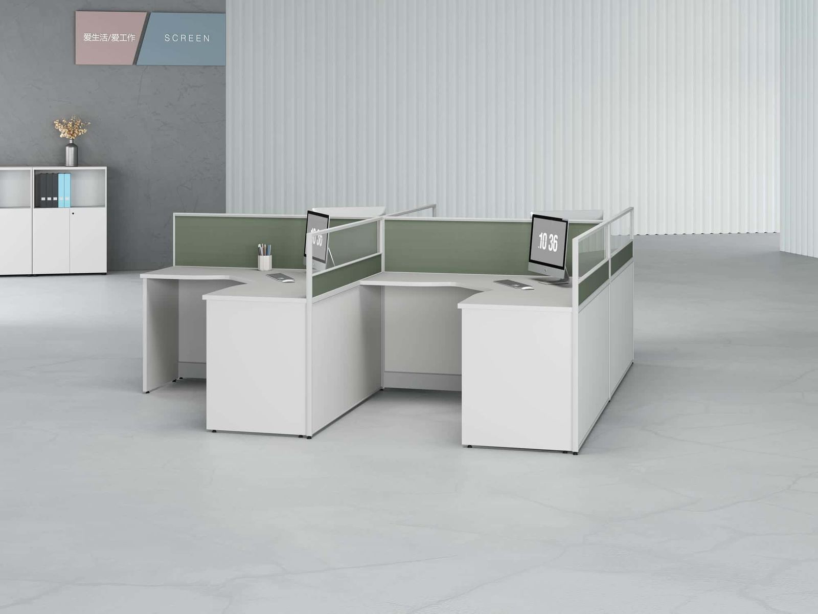 C30C Height Adjustable Desk scene 2 - Ergovari