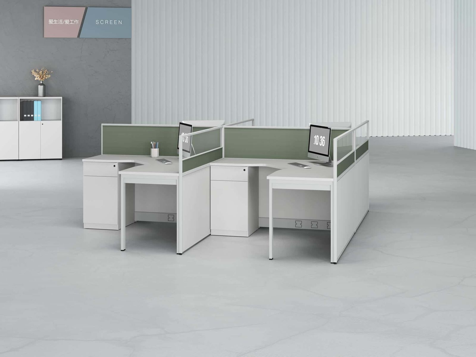C30C Height Adjustable Desk scene 4 - Ergovari