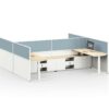 C30C Height Adjustable Desk whitebg 1 - Ergovari