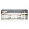 C30C Height Adjustable Desk whitebg 2 - Ergovari