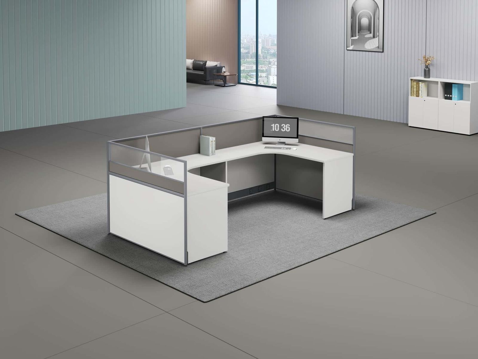 C30PC Modular Office Workstation gallery - Ergovari