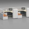 C60 Modular Office Workstation Partition Desk gallery - Ergovari