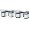 ERA001 Modular Office Workstation Partition Desk - Oxidized Grey whitebg 10 - Ergovari