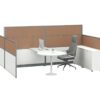 H3060 Project Partition Workstation Combination - Fashion White gallery - Ergovari