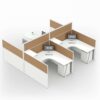 H3060 Project Partition Workstation Combination - Fashion White gallery - Ergovari