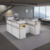 P20A Modular Office Workstation Partition Desk scene 2 - Ergovari