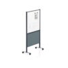 T525A Modular Office Workstation Partition Desk - Dark Asphalt gallery - Ergovari