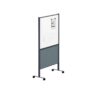 T525A Modular Office Workstation Partition Desk - Dark Asphalt gallery - Ergovari