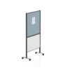 T525A Modular Office Workstation Partition Desk - Dark Asphalt gallery - Ergovari