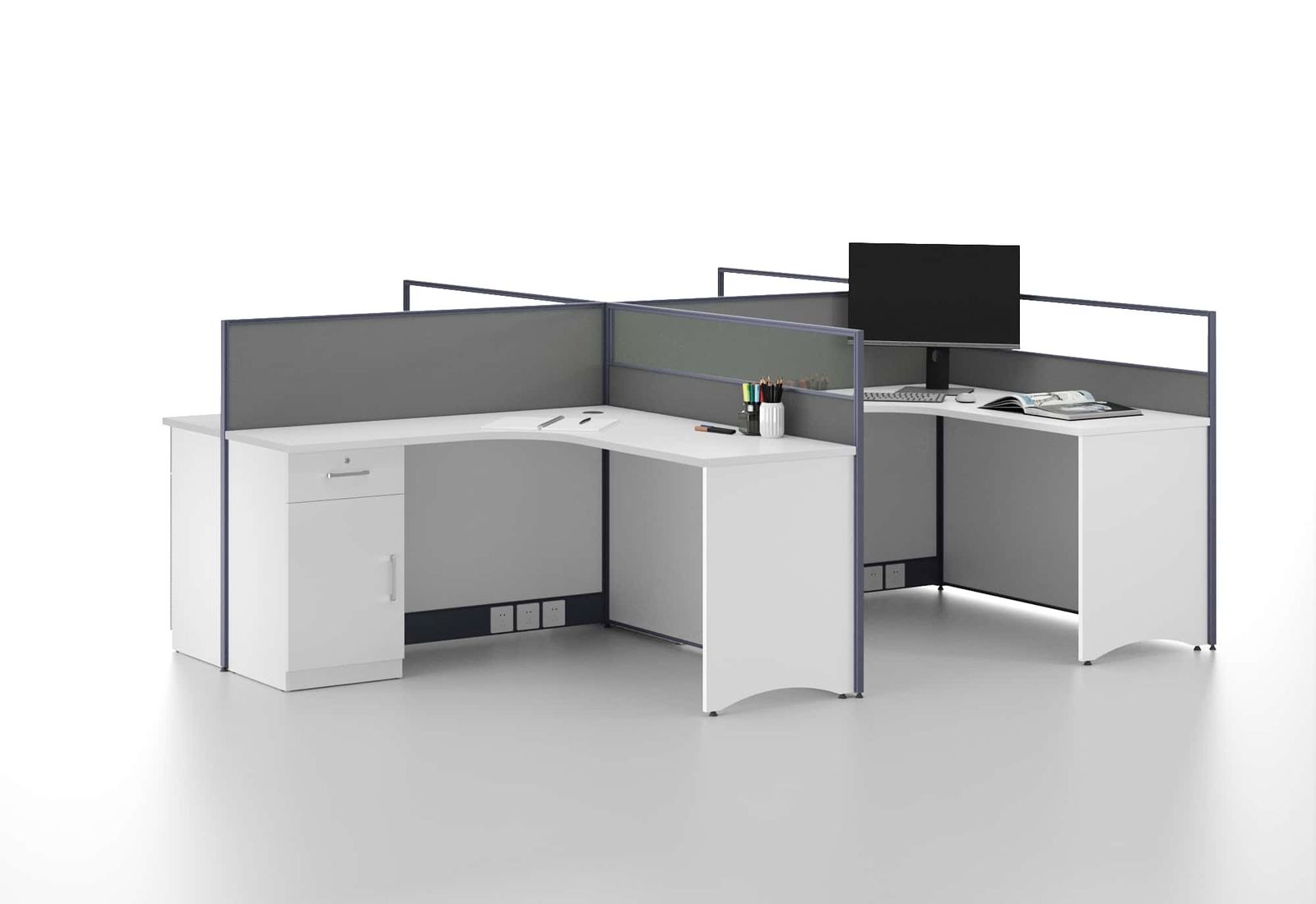 U25 Project Partition Workstation Combination gallery - Ergovari