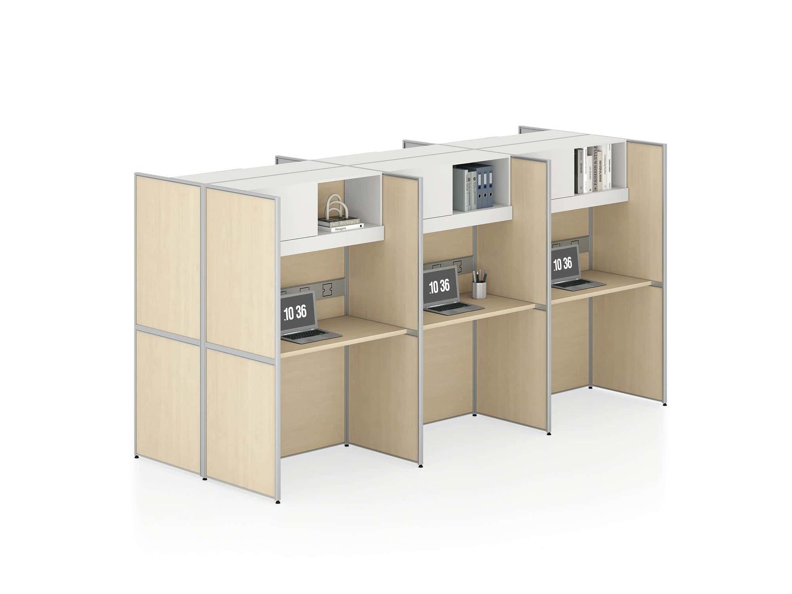 U25 Training Desk and Chair Unit whitebg 3 - Ergovari