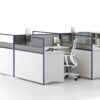 U2535 Project Partition Workstation Combination gallery - Ergovari