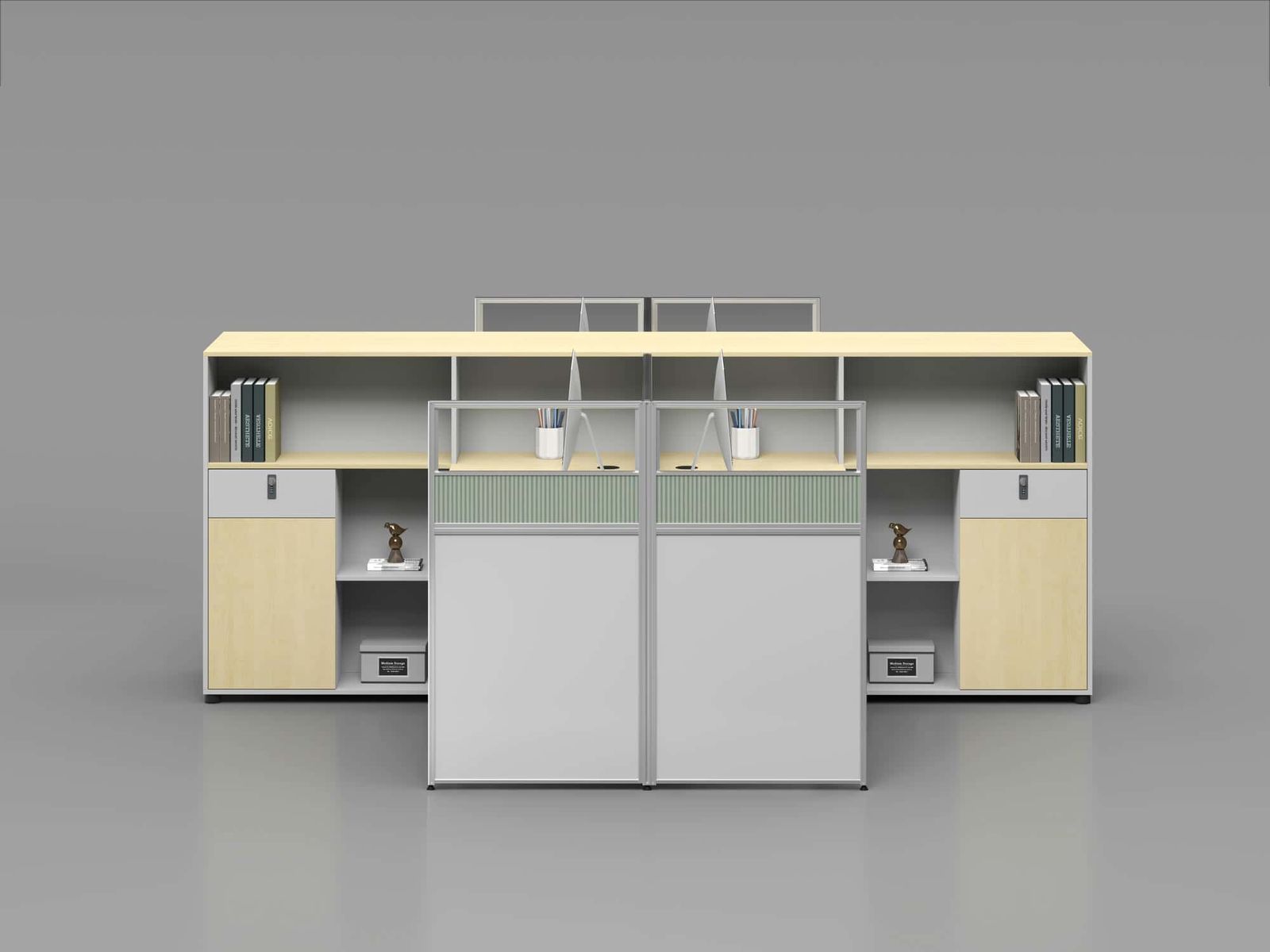 U25A-1514 Modular Office Workstation Partition Desk gallery - Ergovari