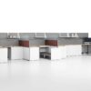 U35 Project Partition Workstation Combination - Dark Asphalt gallery - Ergovari
