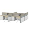 U35D Project Partition Workstation Combination gallery - Ergovari
